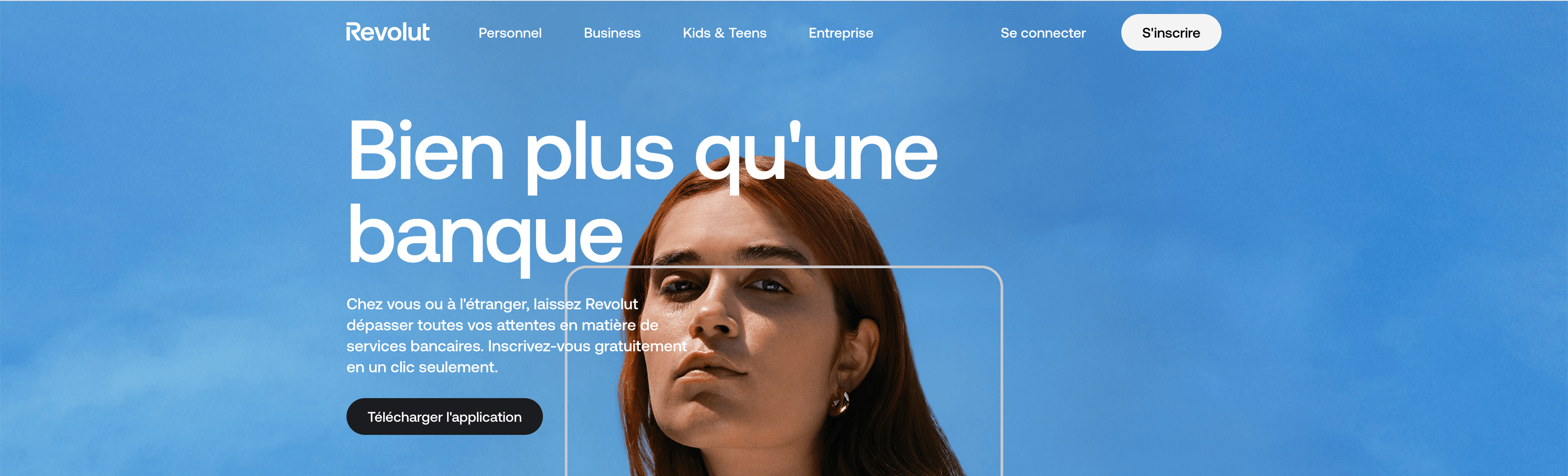 aperçu du site revolut